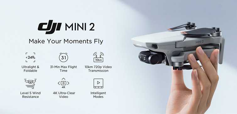کوادکوپتر mini 2 | خرید پهپاد Mini 2 در 2 تیر 1405