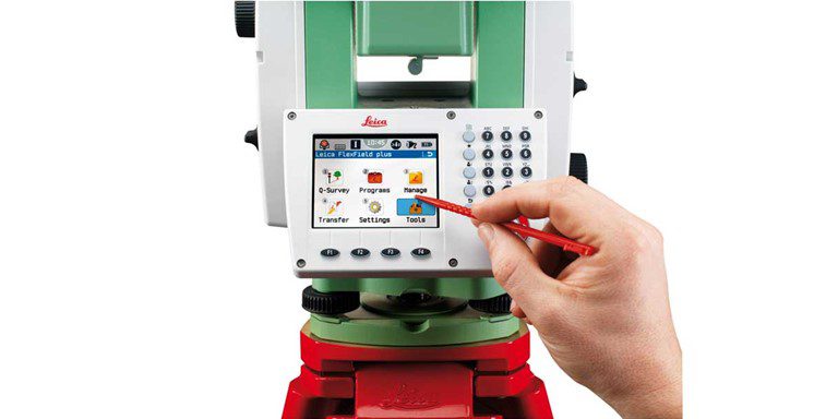 دوربین نقشه برداری توتال استیشن لایکا TS09 PLUS