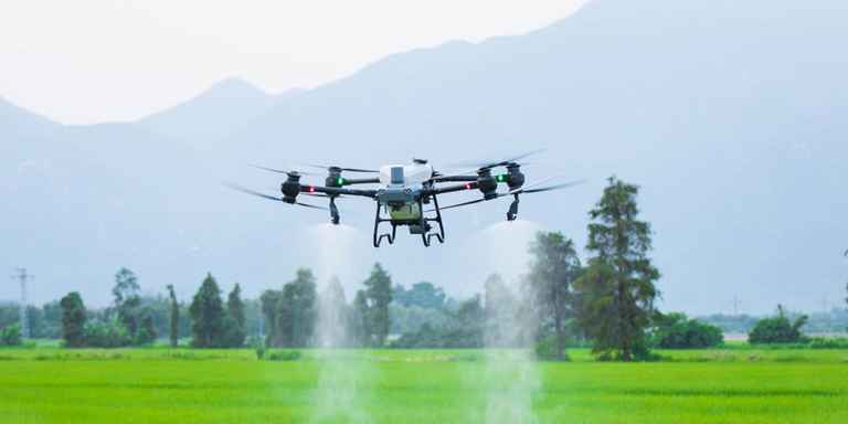 پهپاد DJI AGRAS T50 سمپاش