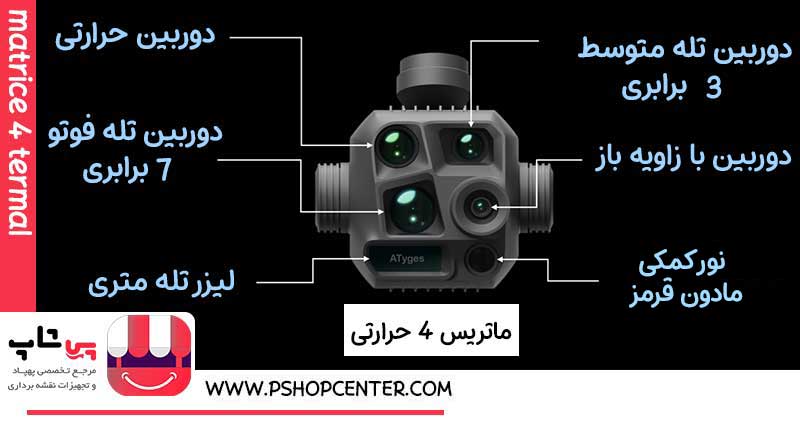 دوربین ماتریس 4 حرارتی