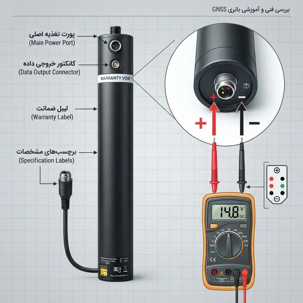 راهنمای انتخاب باتری برای گیرندههای مولتیفرکانس GNSS